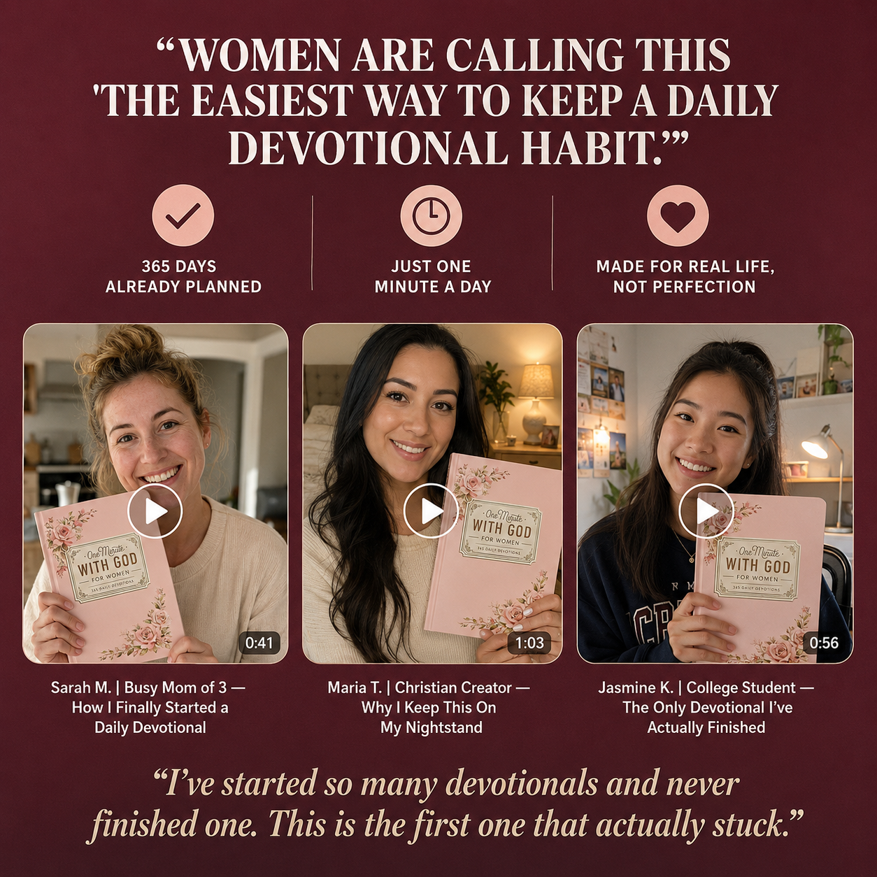 GraceMinute™ 365 Days Devotional Journal