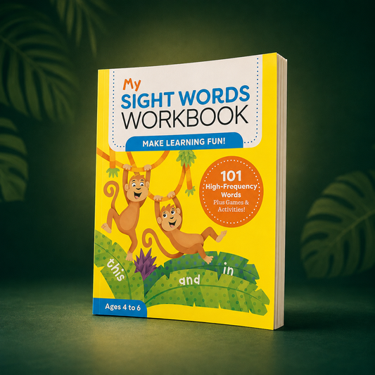 My Sight Words Workbook - Kindergarten & 1st Grade (4 -6 years old)