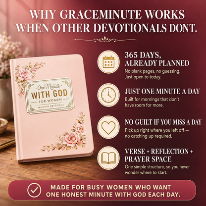 GraceMinute™ 365 Days Devotional Journal
