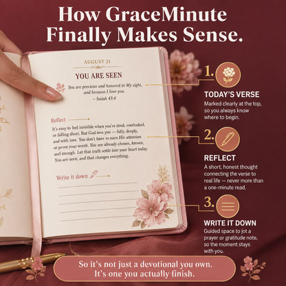 GraceMinute™ 365 Days Devotional Journal